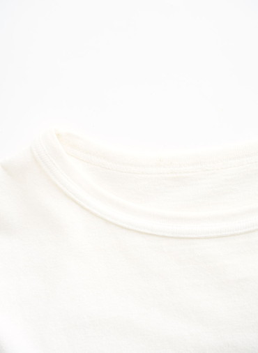 COMPACT LONG TEE 詳細画像 White 3