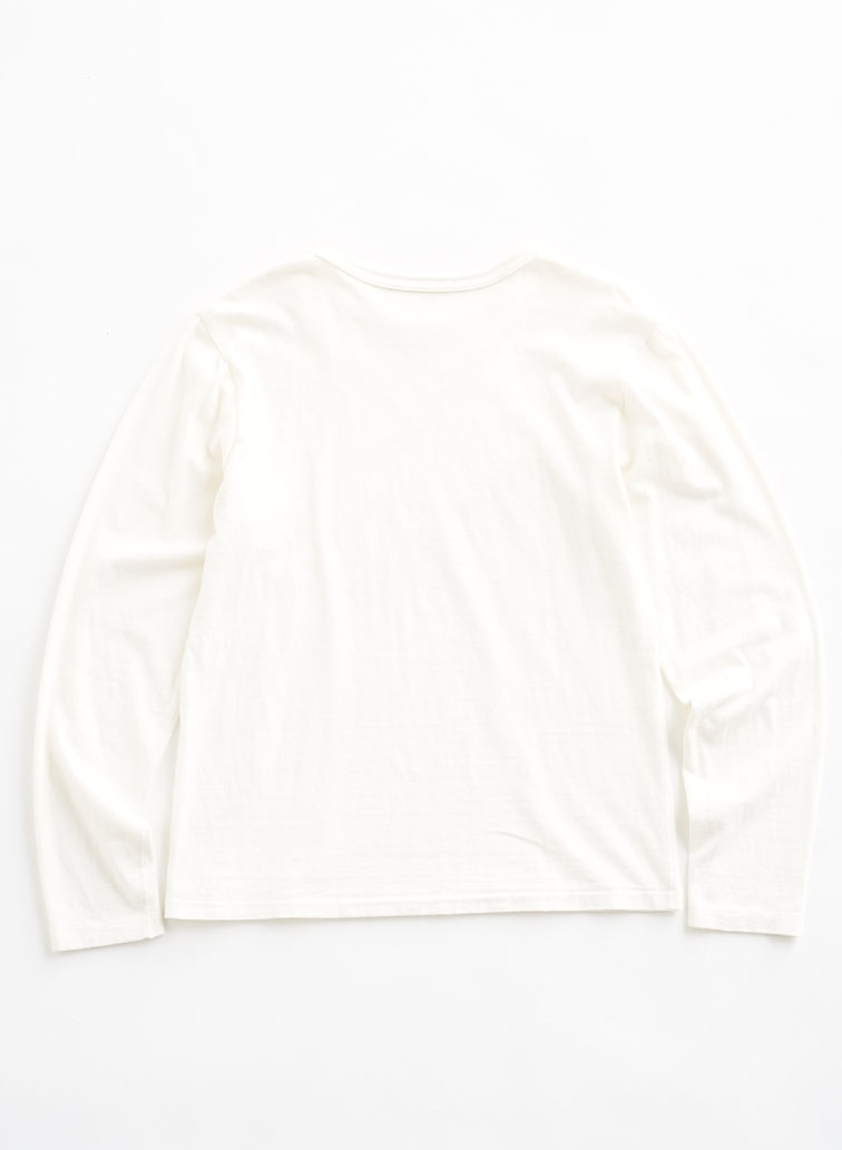 COMPACT LONG TEE 詳細画像 White 2