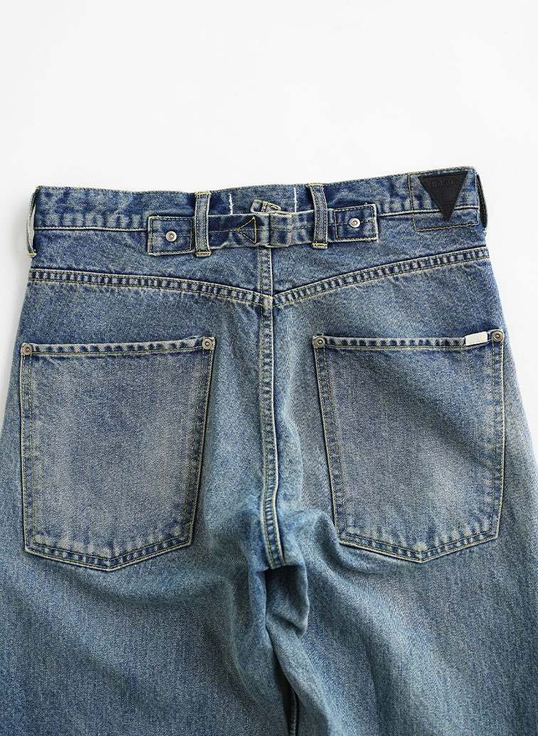 MILLENNIUM JEANS VINTAGE 詳細画像 Saxe Blue 6