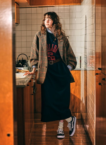 GARRISON BELT（NUBUCK) 35mm 詳細画像 Brown 3