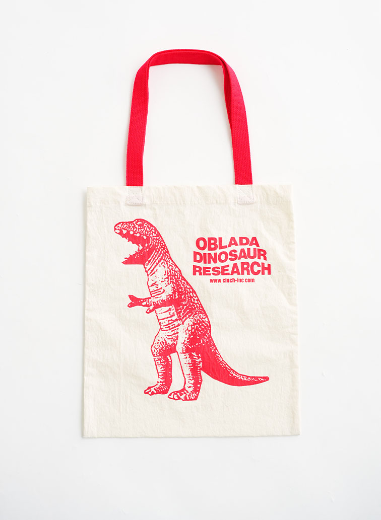 DINOSAUR TOTE 詳細画像 Red 1