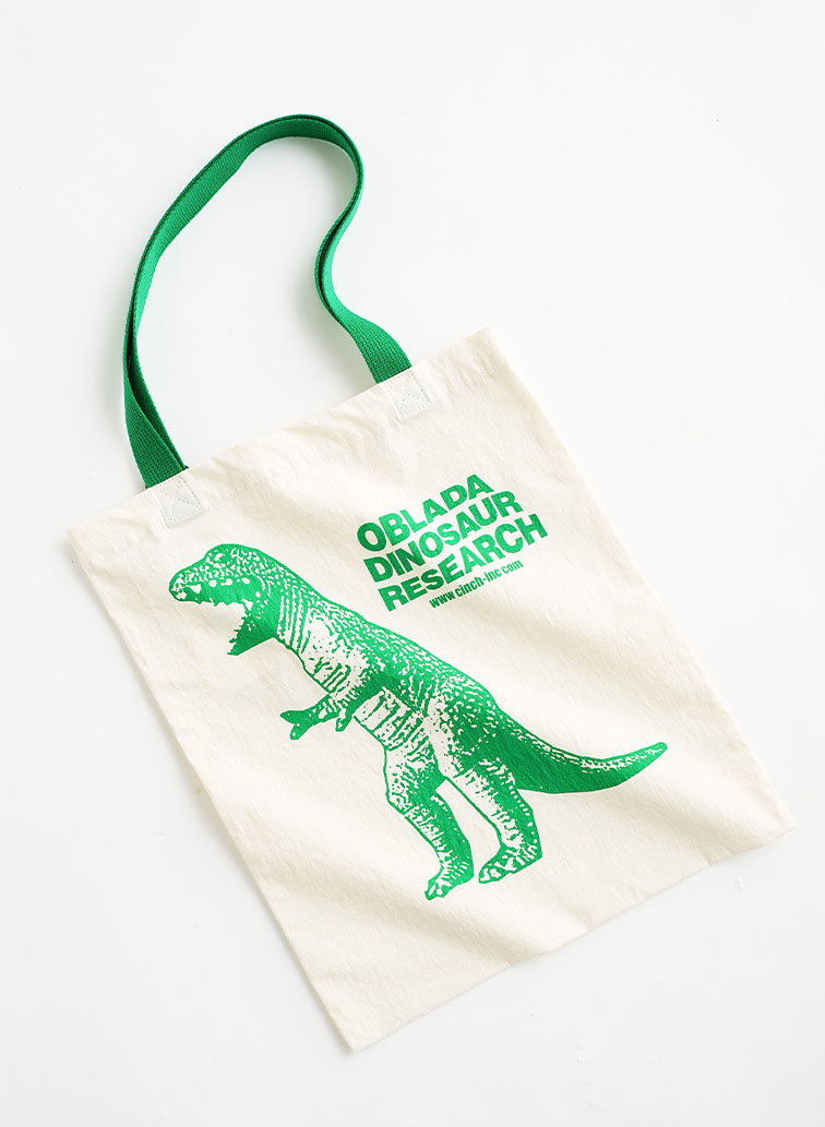 DINOSAUR TOTE 詳細画像 Green 2