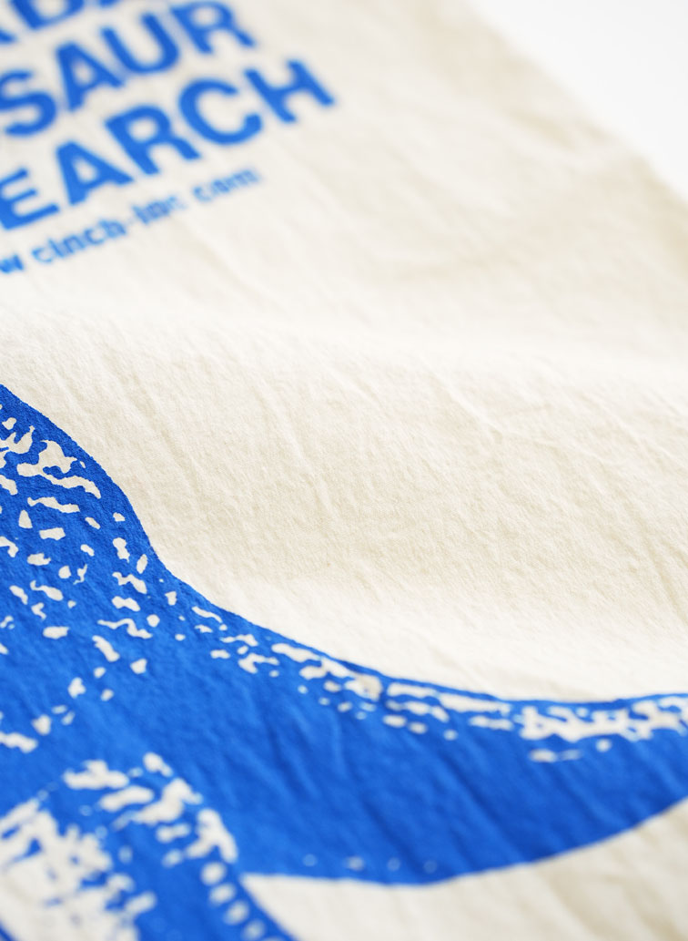DINOSAUR TOTE 詳細画像 Blue 4