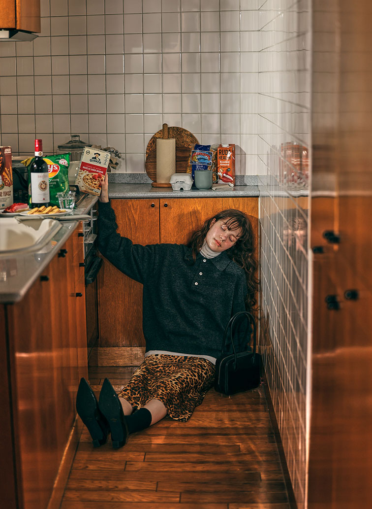 HENRY POLO KNIT 詳細画像 Charcoal Gray 6