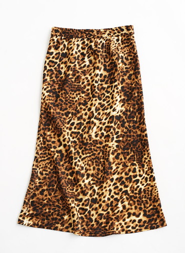 LEOPARD SKIRT 詳細画像 Brown 1