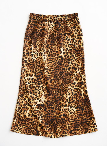 LEOPARD SKIRT 詳細画像 Brown 2
