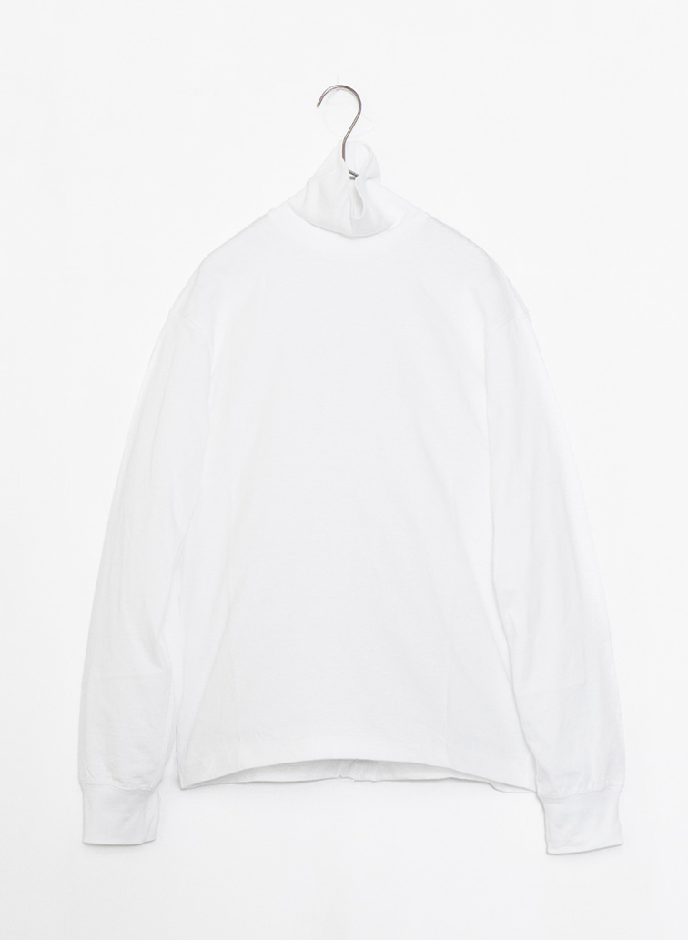 テンジクタートルネックT-SHIRT 詳細画像 White 1