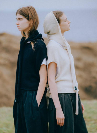 リボンニットベスト 詳細画像 Ivory 2