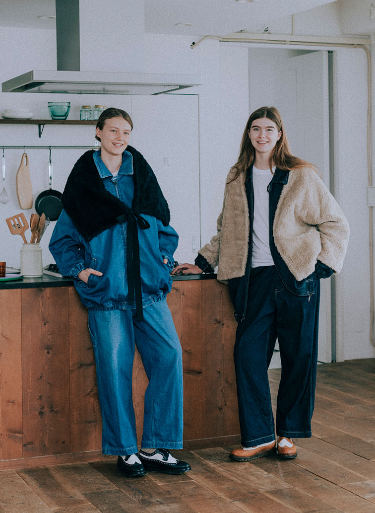 ユニセックス デニムブルゾン 詳細画像 Indigo 10