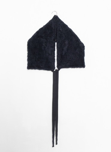 リネンウールショール 詳細画像 Black 1