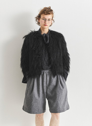 ウールフラノショーツ 詳細画像 Gray 5