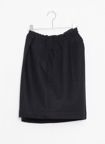 ウールフラノショーツ 詳細画像 Black 1