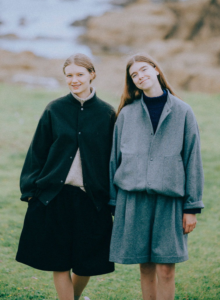 ハンドニットハイネックプルオーバー 詳細画像 Beige 1