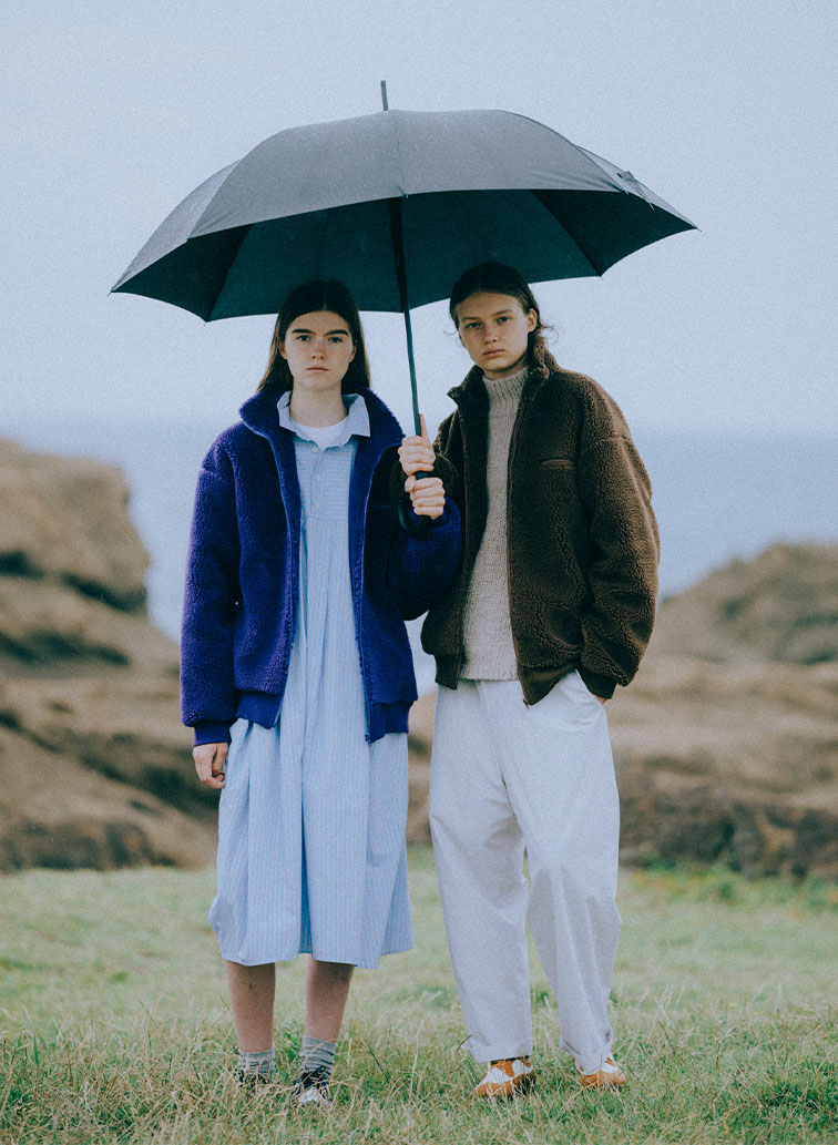 ハンドニットハイネックプルオーバー 詳細画像 Beige 5