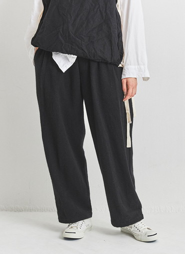 ウールタックパンツ 詳細画像 Brown 1