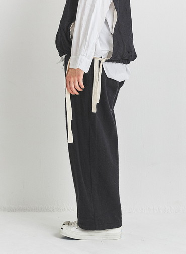 ウールタックパンツ 詳細画像 Brown 3