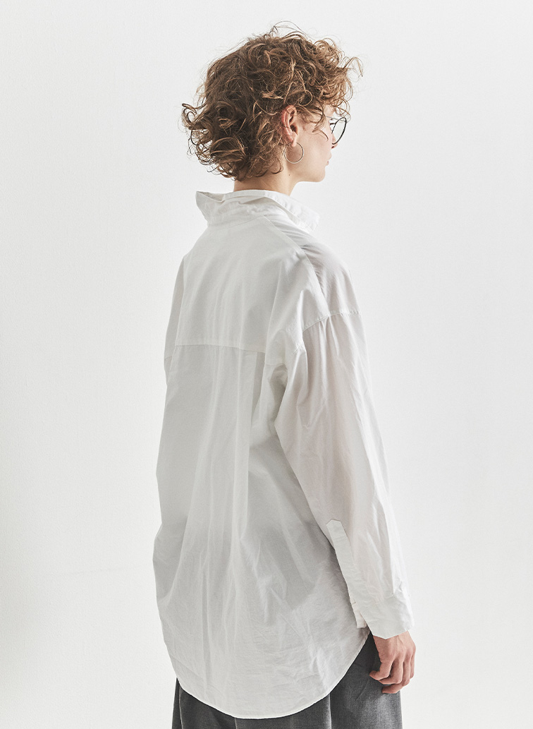 ユニセックスシャツ 詳細画像 White 4