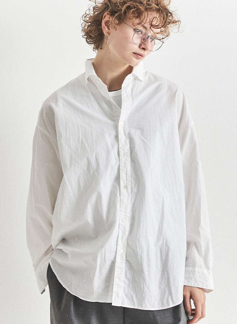 ユニセックスシャツ 詳細画像 White 6