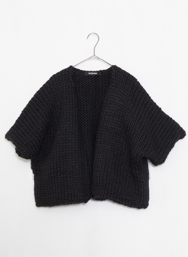 ドルマンニットカーディガン 詳細画像 Black 1