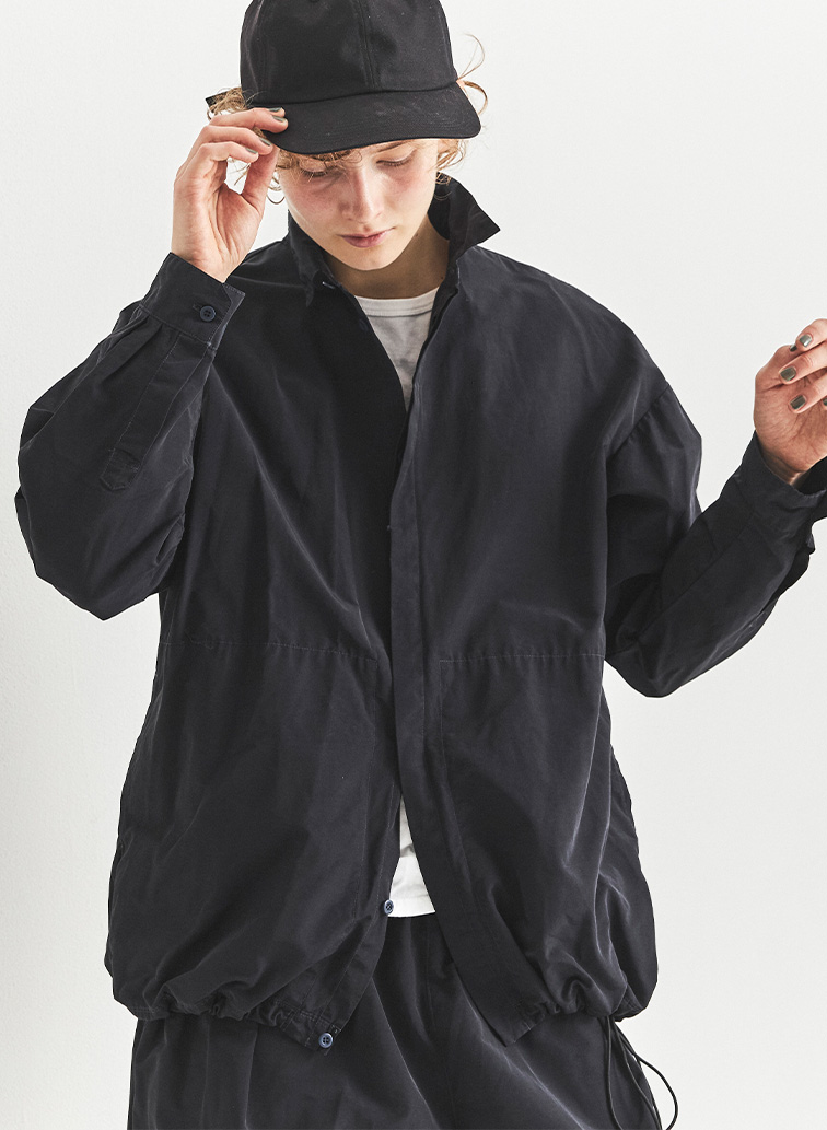 ユニセックス CNシャツジャケット 詳細画像 Gray 2