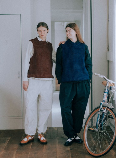 ニットベスト 詳細画像 Brown 8