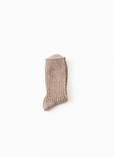 MIX RIB SOCKS 詳細画像 Beige 1