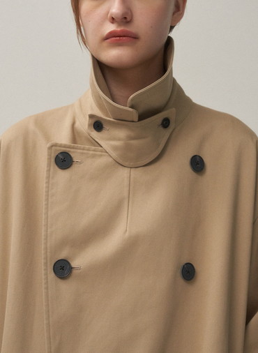 WEST POINT OVERSIZED TRENCH COAT 詳細画像 Beige 1