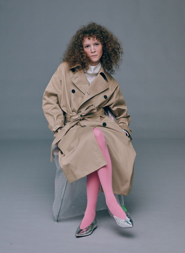 WEST POINT OVERSIZED TRENCH COAT 詳細画像 Beige 7