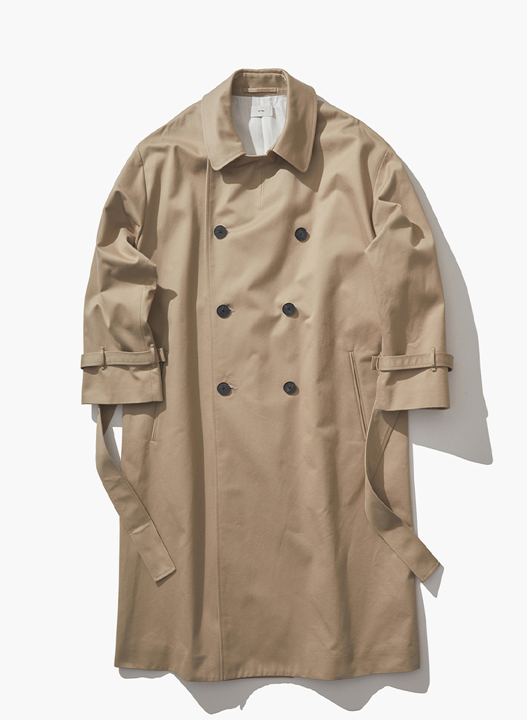 WEST POINT OVERSIZED TRENCH COAT 詳細画像 Beige 7