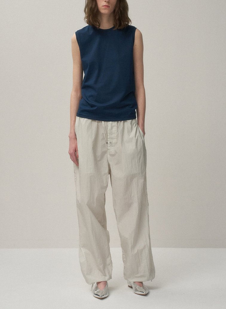 HAND DYED NYLON UTILITY PANTS 詳細画像 Brown 3