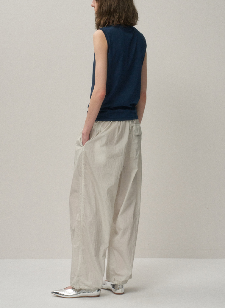 HAND DYED NYLON UTILITY PANTS 詳細画像 Brown 4