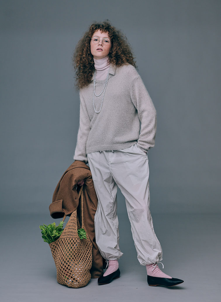 HAND DYED NYLON UTILITY PANTS 詳細画像 Gray 3