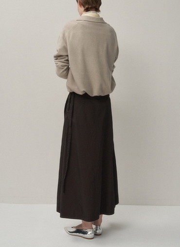 VINTAGE KNIT SKIPPER POLO SWEATER 詳細画像 Beige 4