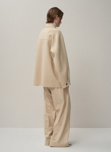 MERINO DOUBLE MELTON CPO JACKET 詳細画像 Beige 6