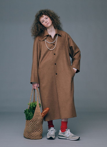 PURE CAMEL BALMACAAN COAT 詳細画像 Camel 3