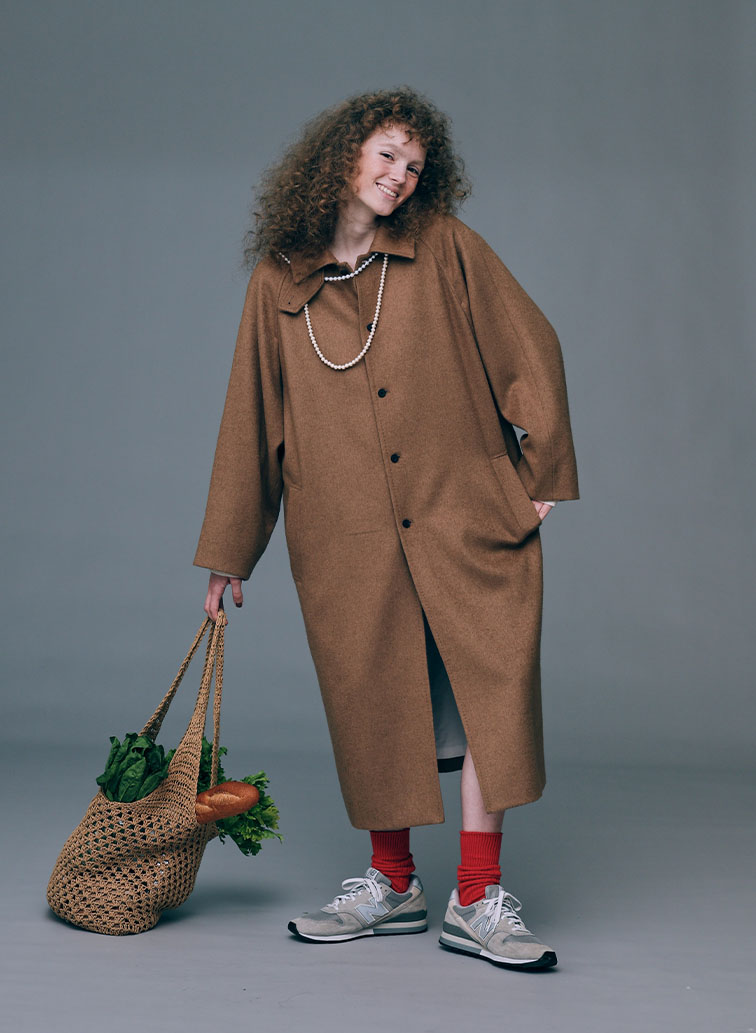 PURE CAMEL BALMACAAN COAT 詳細画像 Camel 2