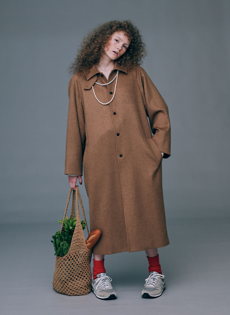 PURE CAMEL BALMACAAN COAT 詳細画像 Camel 5