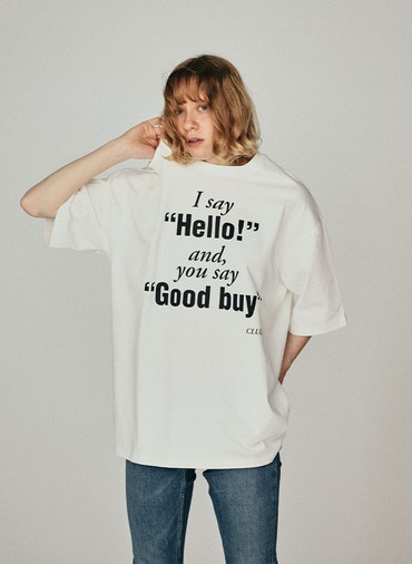 CLUÉL ORIGINAL T-SHIRT 詳細画像 White 1
