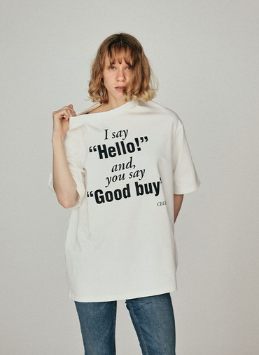 CLUÉL ORIGINAL T-SHIRT 詳細画像 White 2