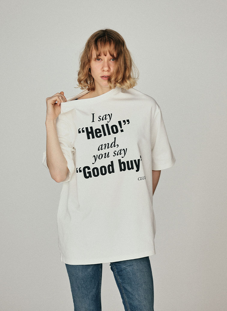 CLUÉL ORIGINAL T-SHIRT 詳細画像 White 2