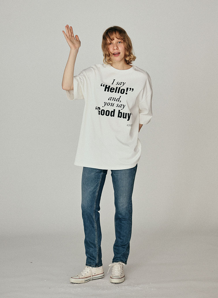 CLUÉL ORIGINAL T-SHIRT 詳細画像 White 4