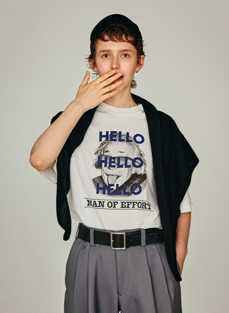 HELLO TEE 詳細画像 Blue 3