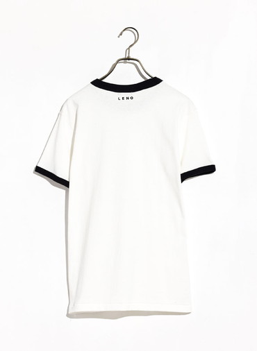 リンガープリントTシャツ 詳細画像 Black 5