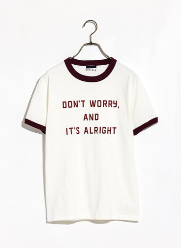 リンガープリントTシャツ