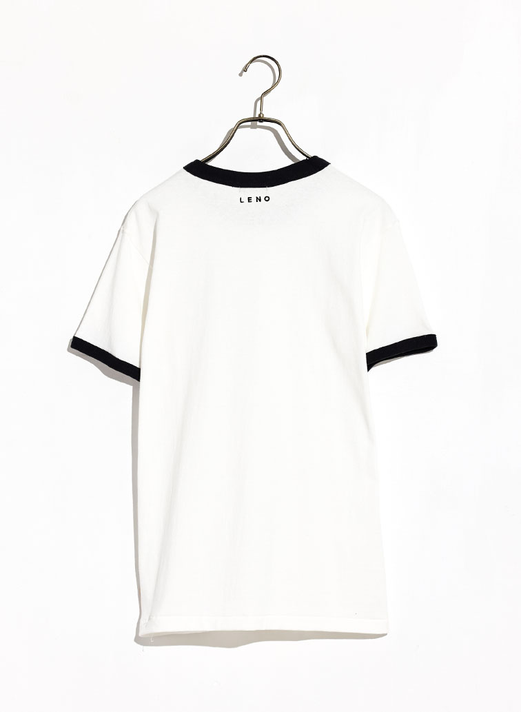リンガープリントTシャツ 詳細画像 Black 5