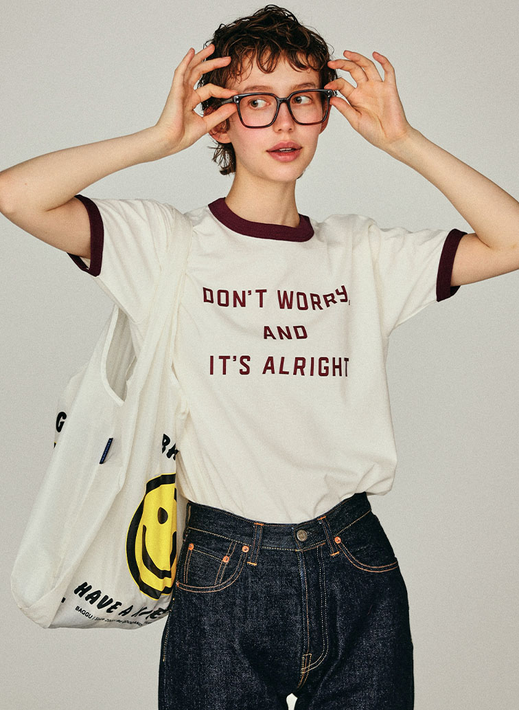 リンガープリントTシャツ 詳細画像 Red 3