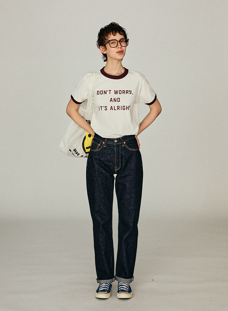 リンガープリントTシャツ 詳細画像 Red 5