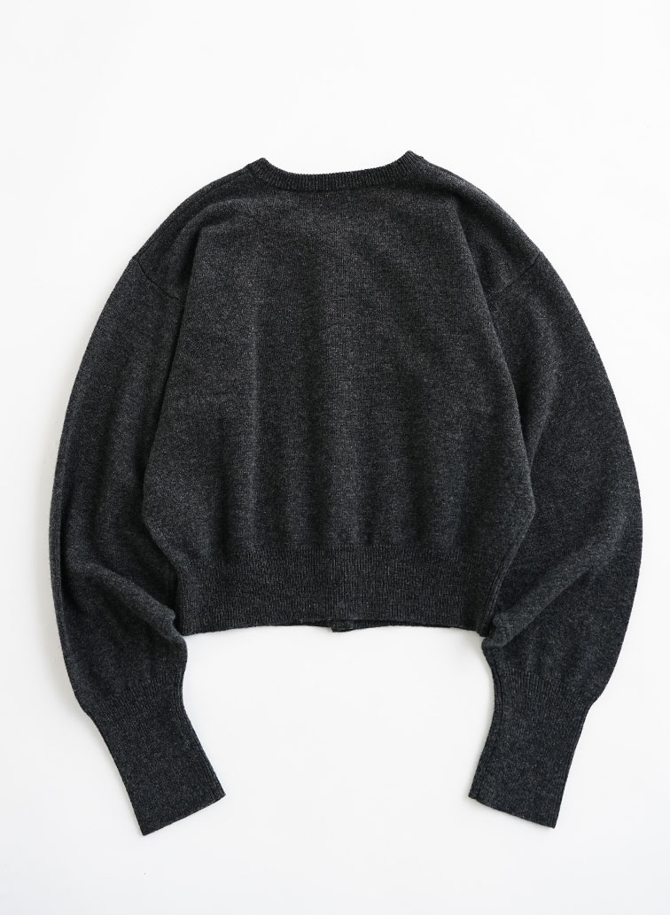 MARTHA CARDIGAN 詳細画像 Charcoal Gray 2