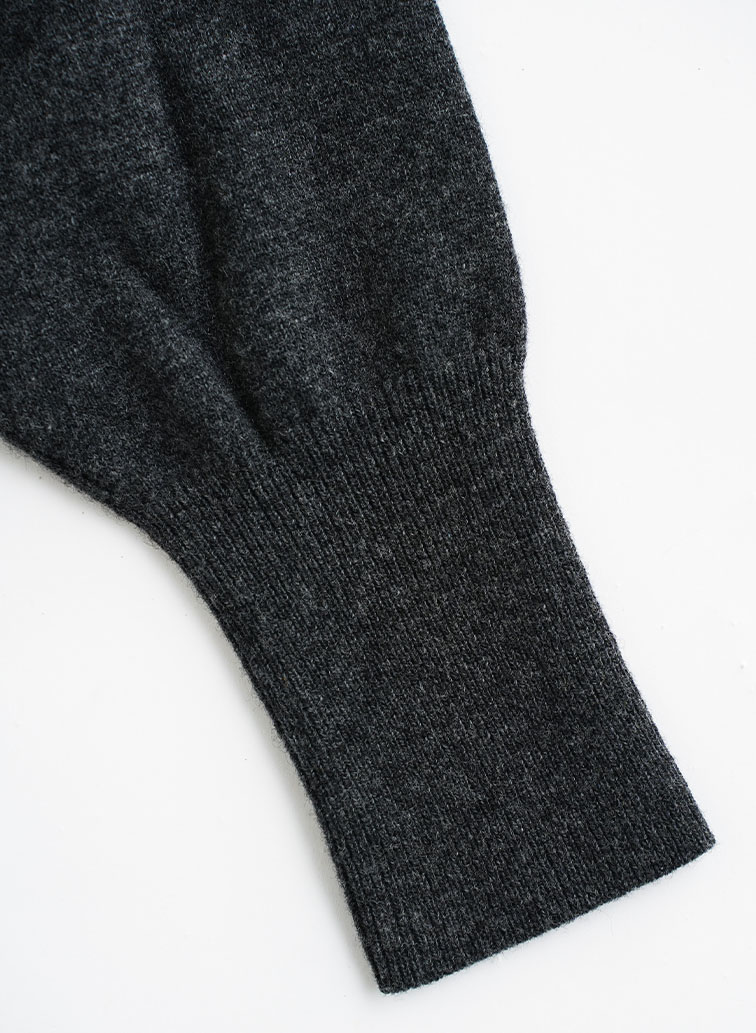 MARTHA CARDIGAN 詳細画像 Charcoal Gray 5