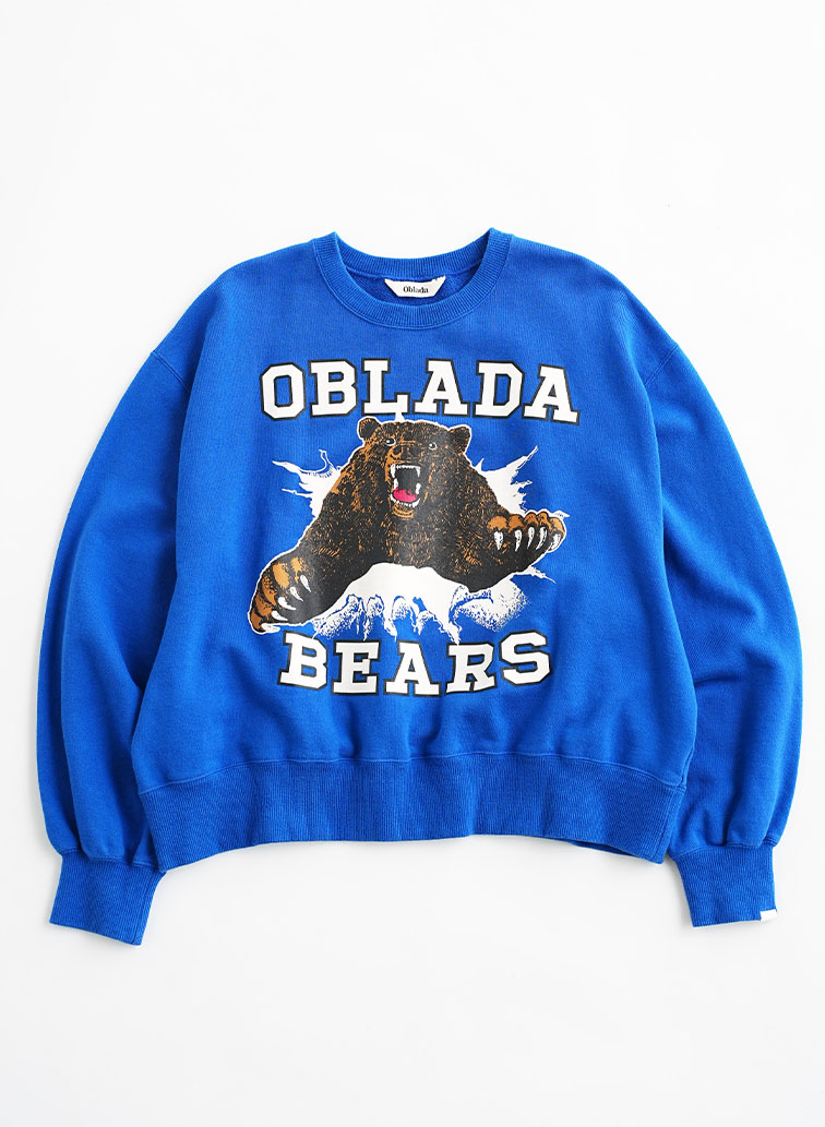 BEARS SWEAT 詳細画像 Blue 1